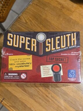 Super Sleuth Vocabulary Game - Red - Educational Insights